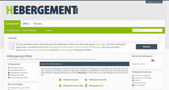 Desktop Screenshot of hebergementweb.org