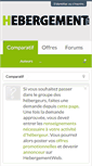 Mobile Screenshot of hebergementweb.org