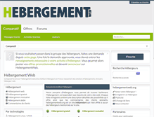 Tablet Screenshot of hebergementweb.org