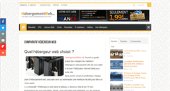 Desktop Screenshot of hebergementweb.info
